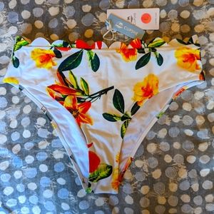 Cupshe Swimsuit Bottoms, Sz L